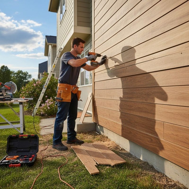 Commercial Siding Installation